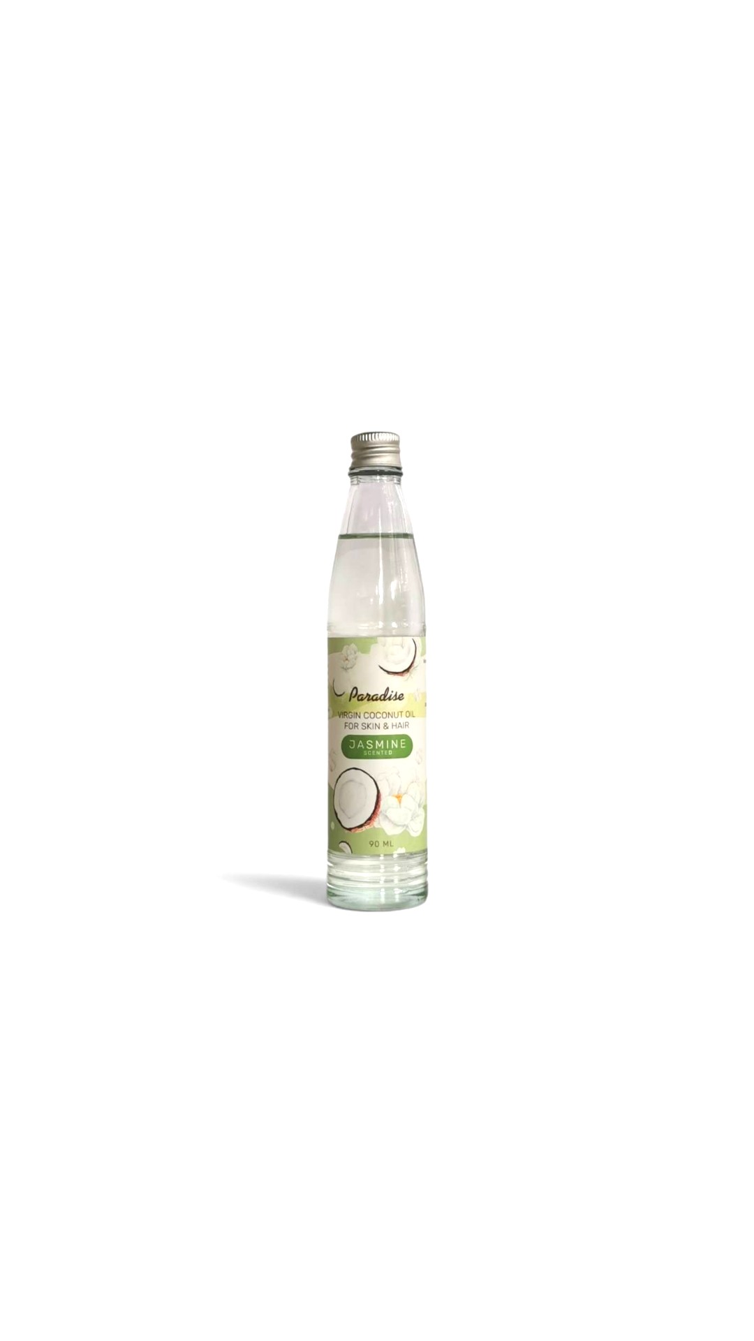 น้ำมันมะพร้าว กลิ่นมะลิ 90 มล. หัวเกลียว Coconut Oil 90ml Jasmine